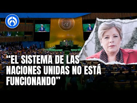 El veto no permite que Consejo de Seguridad de la ONU opere: Alicia Bárcena