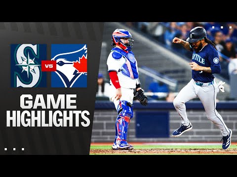 Mariners vs. Blue Jays Game Highlights (4/19/25) | MLB Highlights