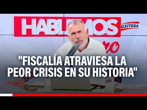 Nicolás Lúcar advierte que Fiscalía atraviesa la peor crisis en su historia