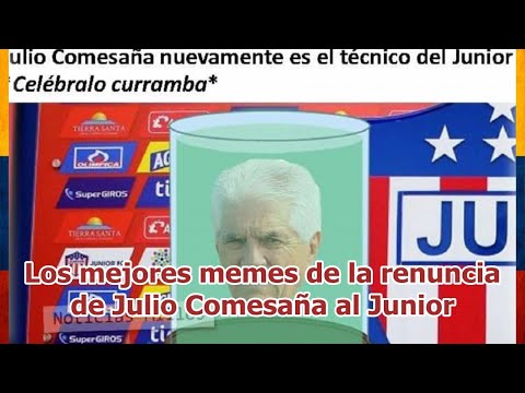 Los mejores memes de la renuncia de Julio Comesaña al Junior