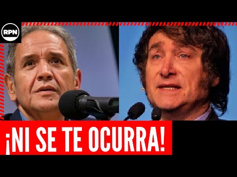 Sergio Palazzo le advierte a Milei: Si imponen el impuesto a las ganancias habrá una reacción...