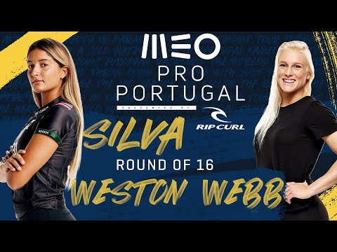 Surfing🌅🌊 Tatiana Weston-Webb vs. Luana Silva MEO Pro Portugal - Round of 16 Heat Replay