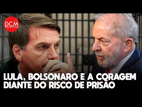 Kiko Nogueira compara as reações de Lula e Bolsonaro ante o risco de prisão