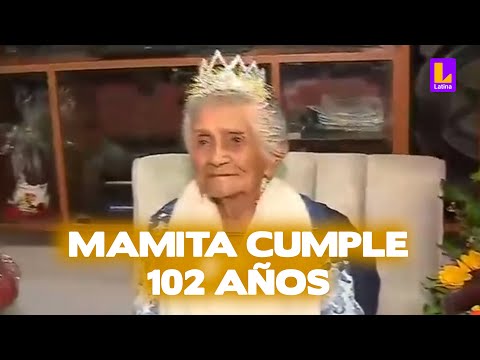 Mamita cumple 102 años y así lo celebran en el Callao | Arriba mi Gente
