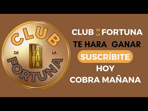 EXTRA SE ACABAN LOS CUPOS APÚRATE QUE YA MAÑANA ARRANCA EL CLUB DE LA FIRTUNA