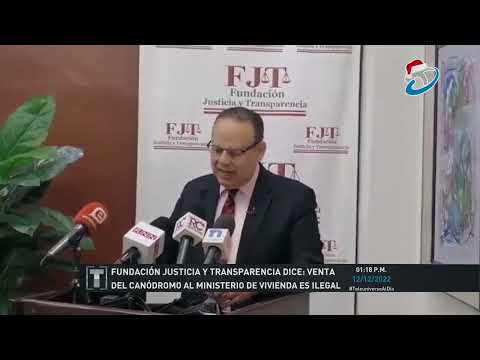 fundación FJT aclaró venta de terrenos del canódromo al ministro de vivienda es ilegal