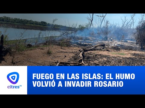 El humo volvió a invadir Rosario