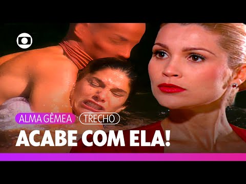 Cristina manda Ivan tirar Serena de sua vida e ele tenta afogá-la! | Alma Gêmea | TV Globo