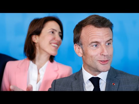 Européennes : avec son discours à La Sorbonne, Emmanuel Macron cherche à relancer Valérie Hayer