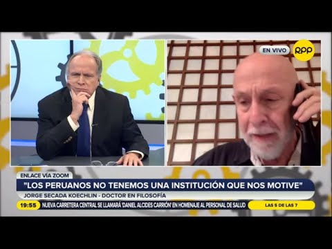 Jorge Secada: “Los peruanos no tenemos una institución que nos motive”