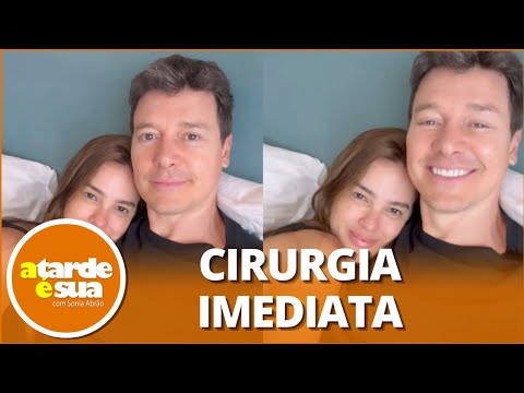 Vera Viel, esposa de Rodrigo Faro, luta contra tumor raro na perna!