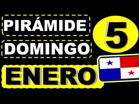 Pirámide de la Lotería de Panamá para Domingo 5 de Enero 2025 Decenas Suerte Sorteo Dominical de Hoy