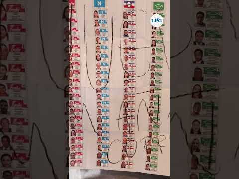 La creatividad en las papeletas nulas. #Elecciones2024SV