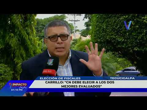 Carrillo: CN debe elegir a los dos mejores evaluados