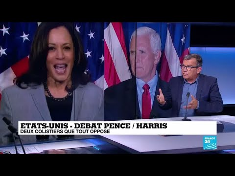 Etats-Unis : Débat Pence et Harris, deux colistiers que tout oppose