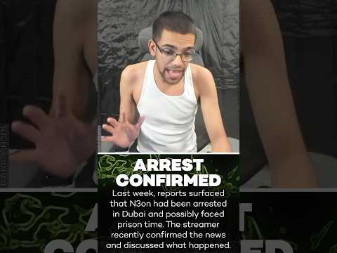 Streamer N3on Reveals Why He & Sam Frank Got Arrested in Dubai!