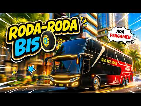 🚌 Roda-Roda Bis – Lagu Paling Populer | Animasi 3D Lucu & Ceria 🚌