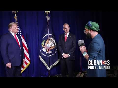 Otaola entrega a Trump la “lista roja” de los castristas con visas a USA