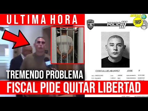 FUERTE: FISCAL PIDE REVOCAR LA LIBERTAD DE COSCULLUELA!!
