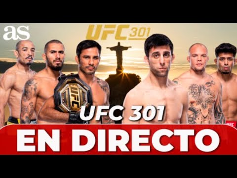 UFC 301 en VIVO | PANTOJA vs ERCEG y MARTÍNEZ vs JOSÉ ALDO en directo
