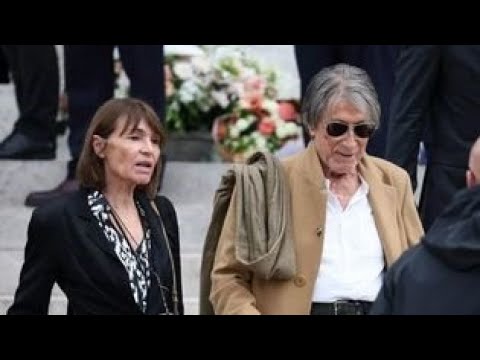 Obsèques de Françoise Hardy : Jacques Dutronc soutenu par sa compagne Sylvie Duval