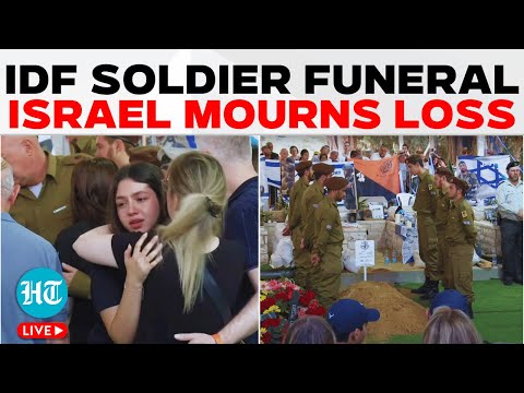 LIVE | Funeral Of IDF Soldier Killed In Hezbollah Fighting | Lebanon War | Israel | Hamas | Gaza