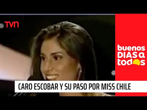 Caro Escobar recrea su paso por Miss Chile | Buenos días a todos