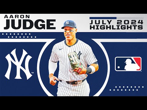 BANG! Aaron Judge July 2024 MLB highlights (On pace for 57 home runs for the Yankees)