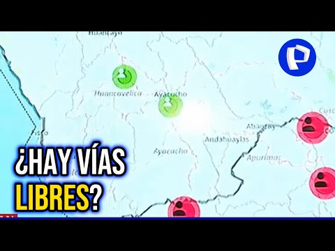 Protestas en el Perú: 95% de vías en el país se encuentran libres