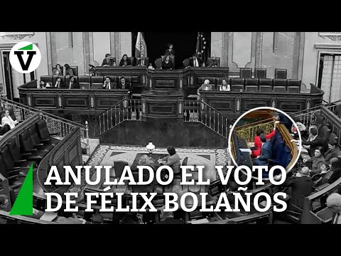 Anulado el voto de Bolaños por hacerlo en el escaño de Yolanda Díaz en el último Pleno