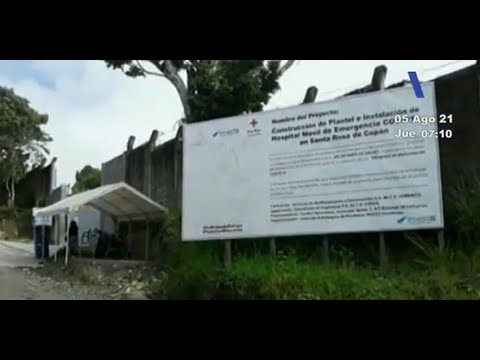 MP inspecciona hospital móvil de Santa Rosa de Copán