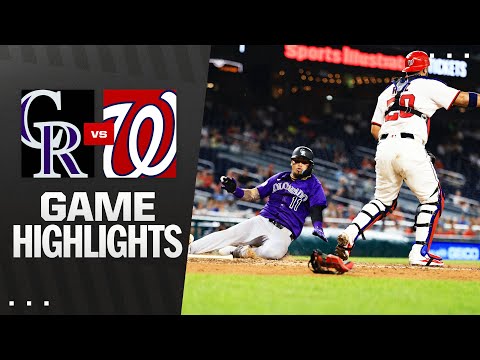 Rockies vs. Nationals Game Highlights (6/18/25) | MLB Highlights