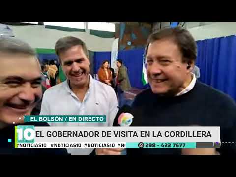 El Gobernador de visita en la Cordillera