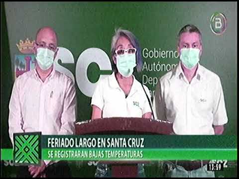 28042022   FERIADO LARGO EN SANTA CRUZ CON BAJAS TEMPERATURAS   BOLIVIA TV