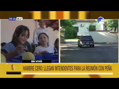 Hambre cero en escuelas: Intendentes se reunirán con Peña