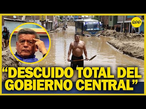 Lluvias en Perú: Trujillo es la ciudad más afectada. Está llena de barro, anuncia César Acuña