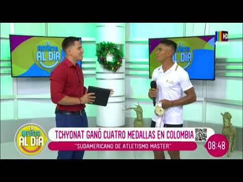 Un atleta ganó cuatro medallas en Colombia