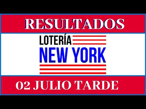 Resultados de la Loteria New York Tarde de hoy 02 de Julio del 2020