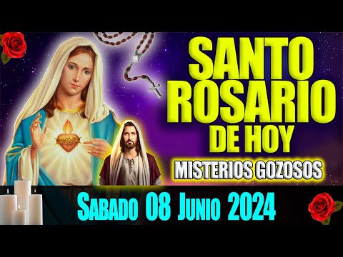 EL SANTO ROSARIO DE HOY SABADO 08 DE JUNIO 2024 - HOLY ROSARY FOR TODAY SATURDAY JUNE 1, 2024