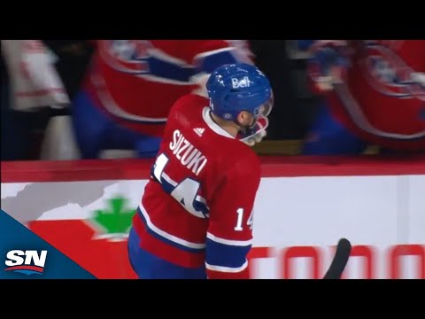 Canadiens Nick Suzuki Opens Scoring With 30th Goal Of Season