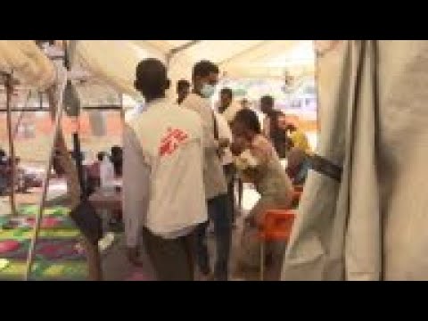 Virus fears at Sudan camp for refugees