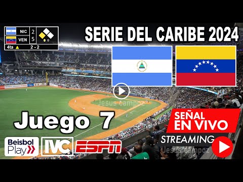 Nicaragua vs. Venezuela juego 7 Serie del Caribe 2024 en vivo hoy Nicaragua vs. Venezuela resumen