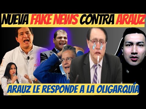 Nueva fake news contra ARAUZ | La respuesta de Arauz a sus detractores y la coyuntura del Ecuador
