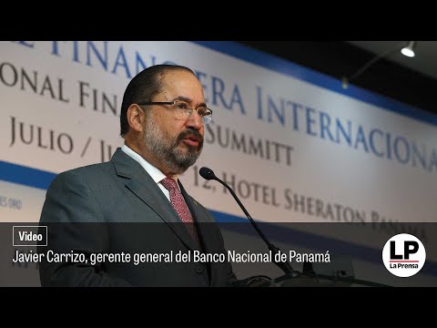 Javier Carrizo, gerente general del Banco Nacional de Panamá