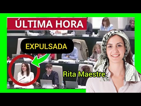 #ÚltimaHora - Rita Maestre EXPULSADA DEL PLENO