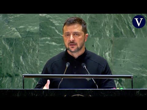 Zelenski lucha contra el olvido ante la Asamblea General de la ONU