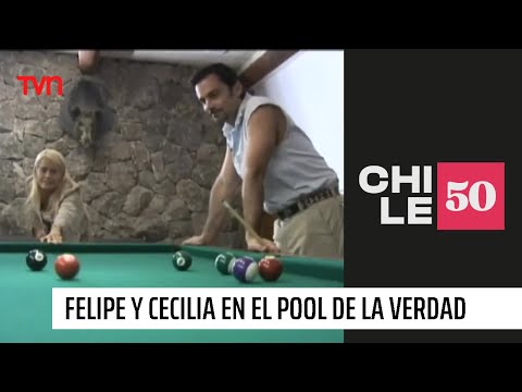 Felipe Camiroaga y Cecilia Bolocco juegan al Pool de la verdad | #Chile50