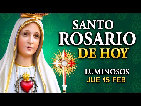 ROSARIO de HOY EN VIVO jueves 15 de FEB  2024 | Heraldos del Evangelio El Salvador
