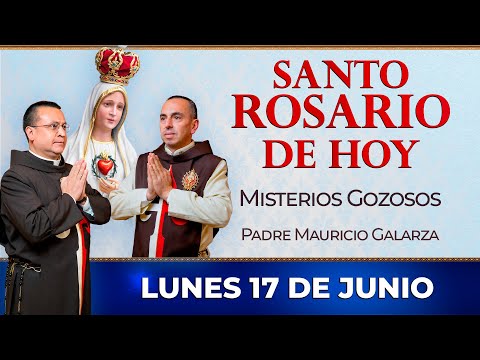 Santo Rosario de Hoy | Lunes 17 de Junio - Misterios Gozosos #rosario
