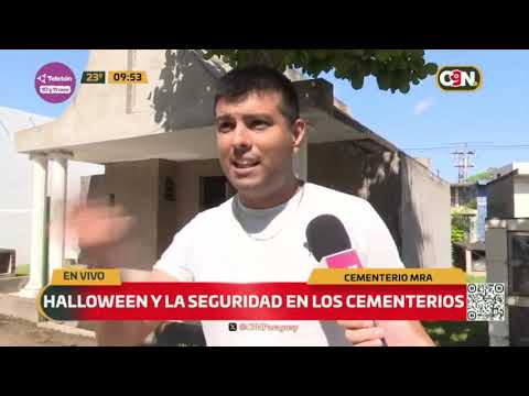 Halloween: Aumentan la seguridad en los cementerios